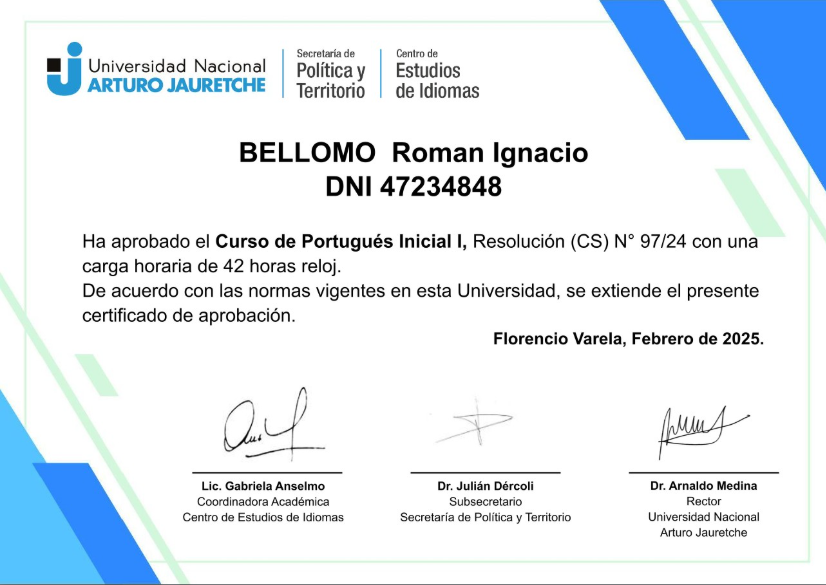 Curso de Portugués Inicial I