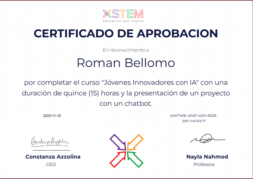Jóvenes Innovadores con IA